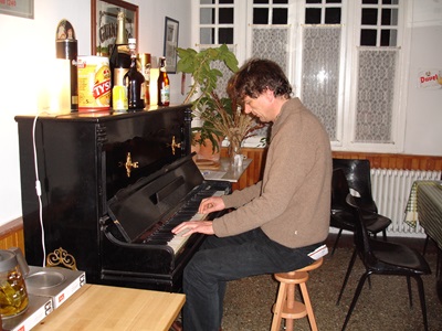 Philippe at the piano