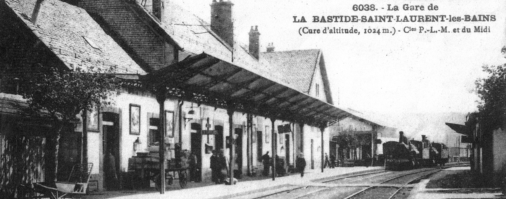 Der Bahnhof von La Bastide-Puylaurent