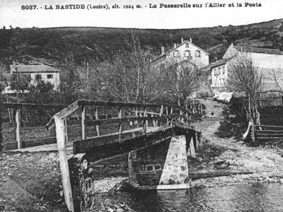 The Footbridge over the Allier