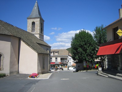 Die Kirche von La Bastide