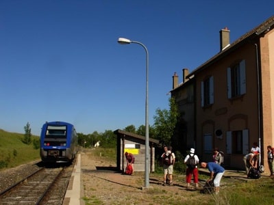 Het station van Belvezet
