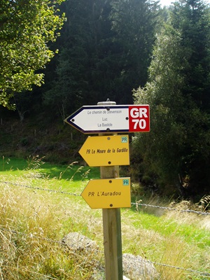 Chemin Stevenson en Lozère