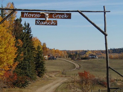 Exchange with Horse Creek Ranch, Fort Assiniboine, Alberta, Canada 6