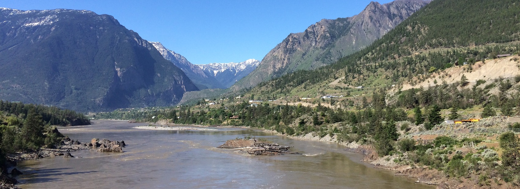 Lillooet in the Coast Mountains, British Columbia, Canada