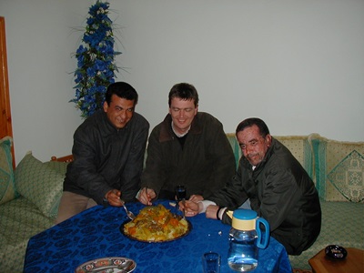 Exchange with Zagour Hotel, Draa Valley, Zagora, Morocco