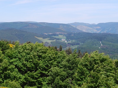 De abdij Notre Dame des Neiges op de Ardèche-helling
