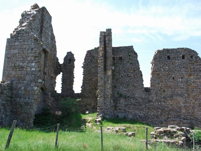 The medieval castle of La Garde-Guérin in Lozère 6