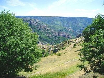 Каньон Шассезак в Lozère 2