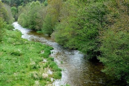 The Allier River in Luc 3