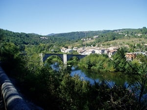 Randonnée pédestre en boucle de 22,5km au départ des Vans en Ardèche 5