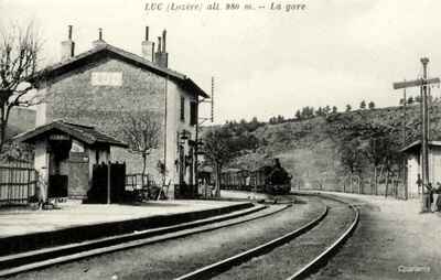 Der Bahnhof von Luc
