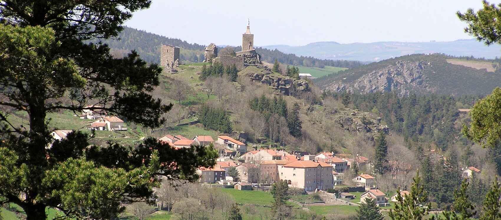 Village of Luc in Lozère
