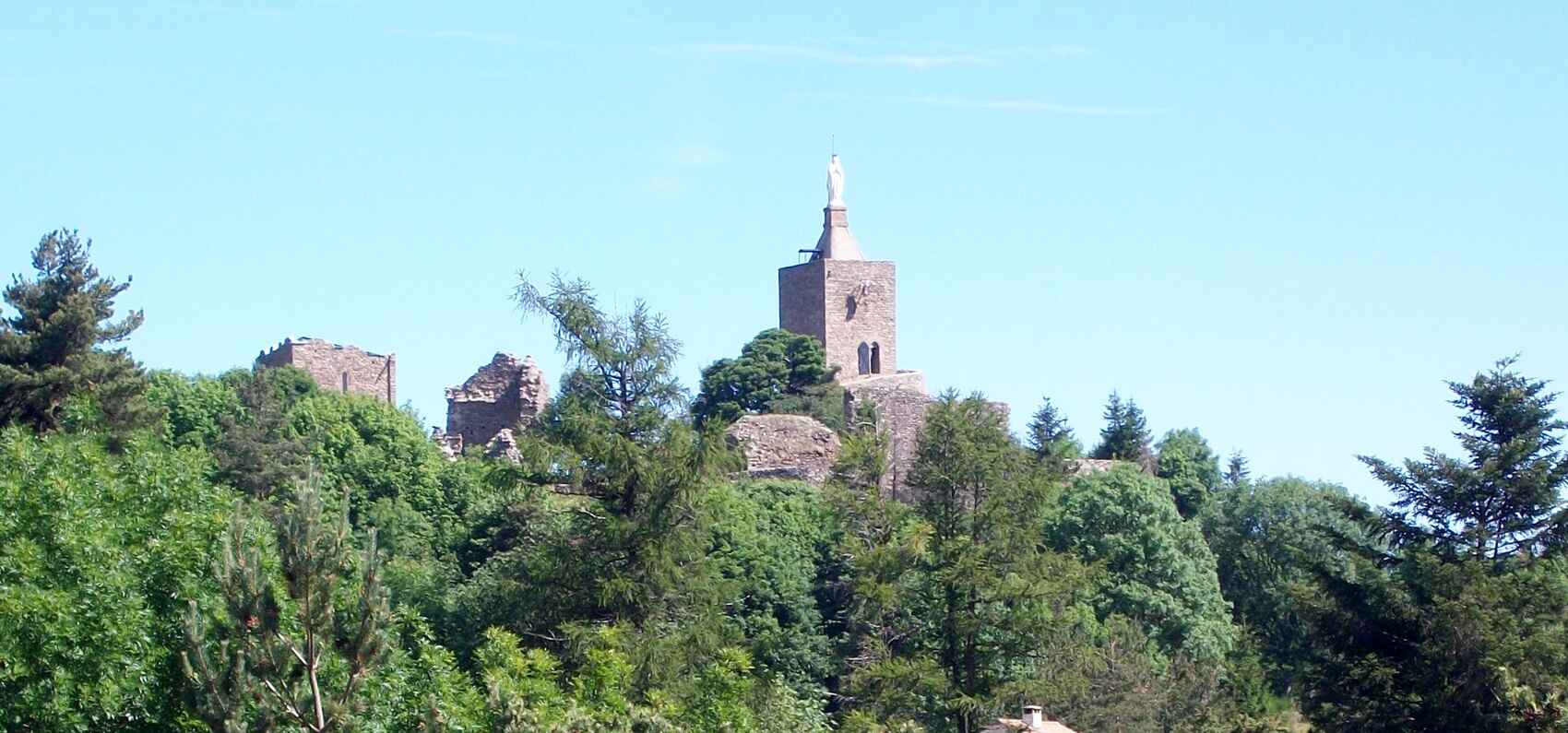 The Castle of Luc in Lozère
