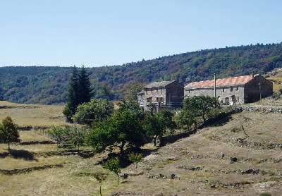 La vallée de Vallegorge en Ardèche