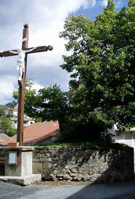 Center of the village of Prévenchères