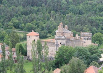 The Château de Saint Vidal