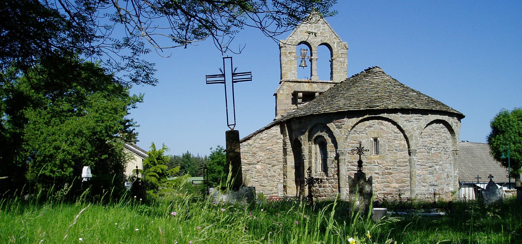 Die Kirche von Puylaurent