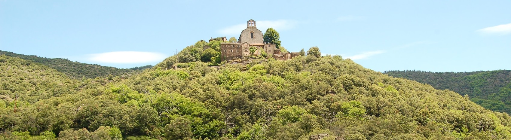 Kyrkan i Thines i Ardèche (Auvergne-Rhône-Alpes)