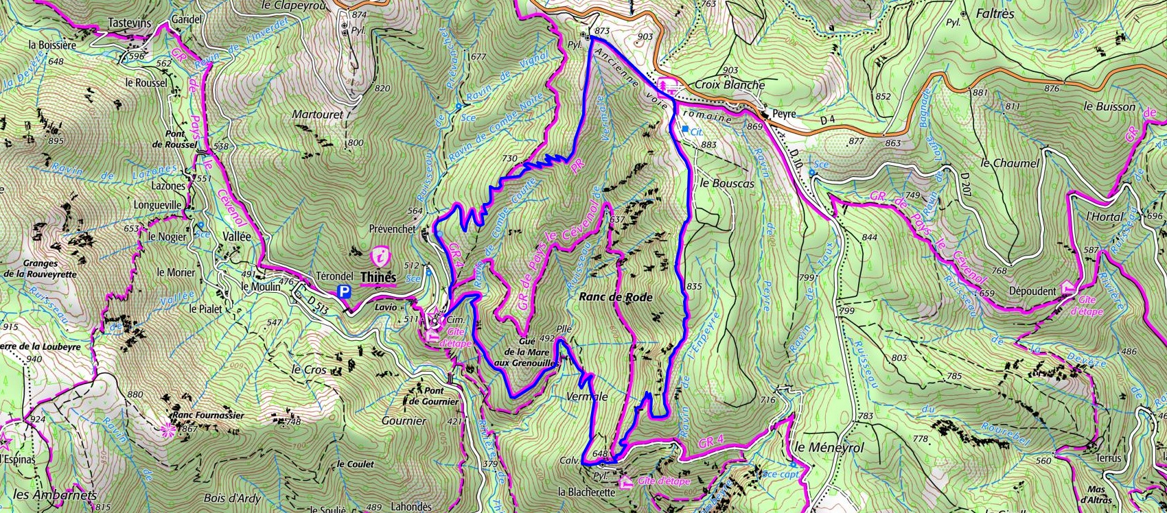 IGN Randonnée de 7,6km à Thines