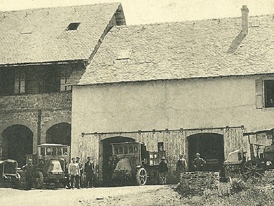 Gruvarbetare i Villefort i Lozère