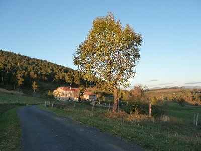 Farm in Haute-Loire on GR70