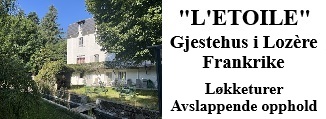 L'Etoile Gjestehus i Lozère Frankrike