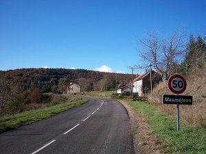 25km biking loop at La Bastide-Puylaurent in Lozere 2